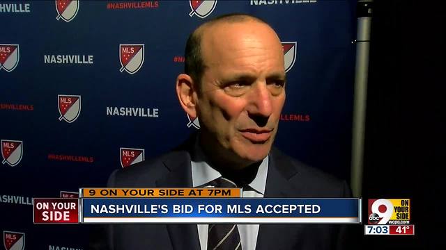 FC Cincinnati is 'in a good spot,” Major League Commissioner Don Garber says