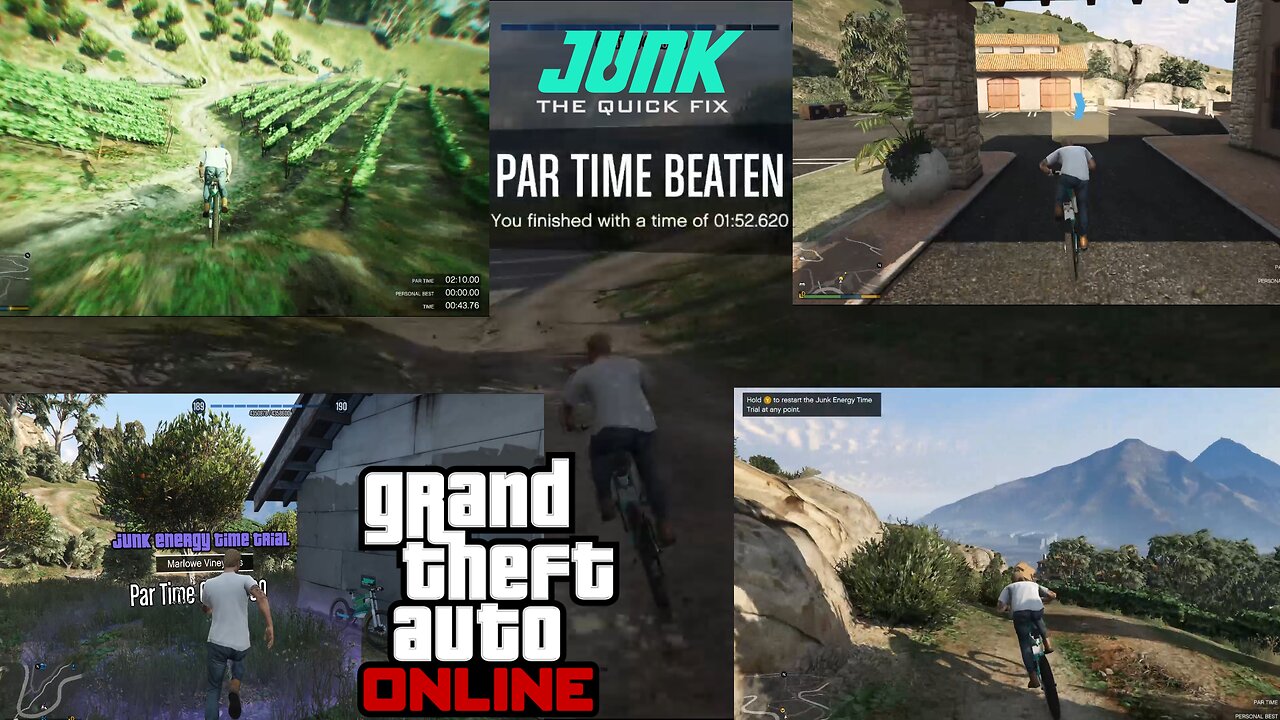 GTA Online Junk Energy Time Trials Marlowe Vineyards