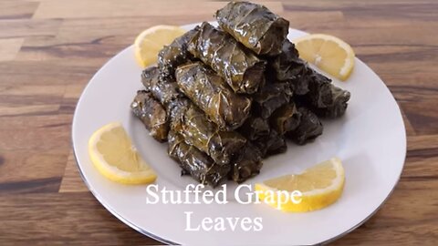 How to Make Stuffed Grape Leaves…