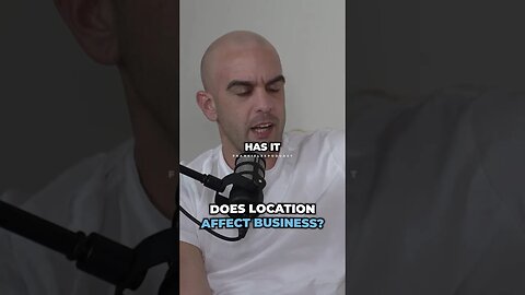 Does location affect your business? 🏦💰 #business #location #frankieleepodcast