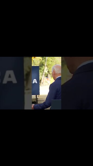 Biden Gets Lost and Spins Around Looking for Help | #shorts