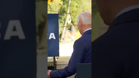 Biden Gets Lost and Spins Around Looking for Help | #shorts