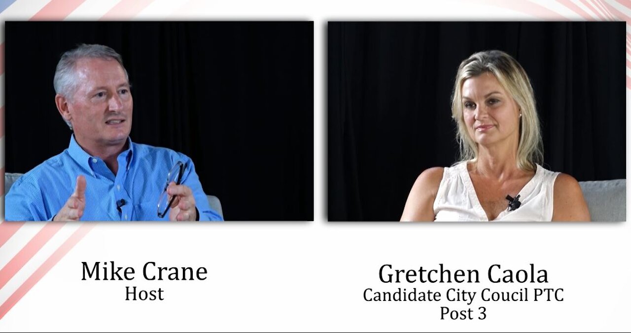 Mike Crane with Gretchen Caola