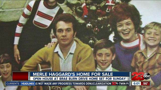 Merle Haggard's northeast Bakersfield home for sale