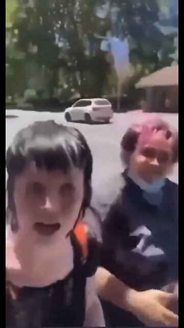 Goth Kids Start Fight, Get Upset When They Lose