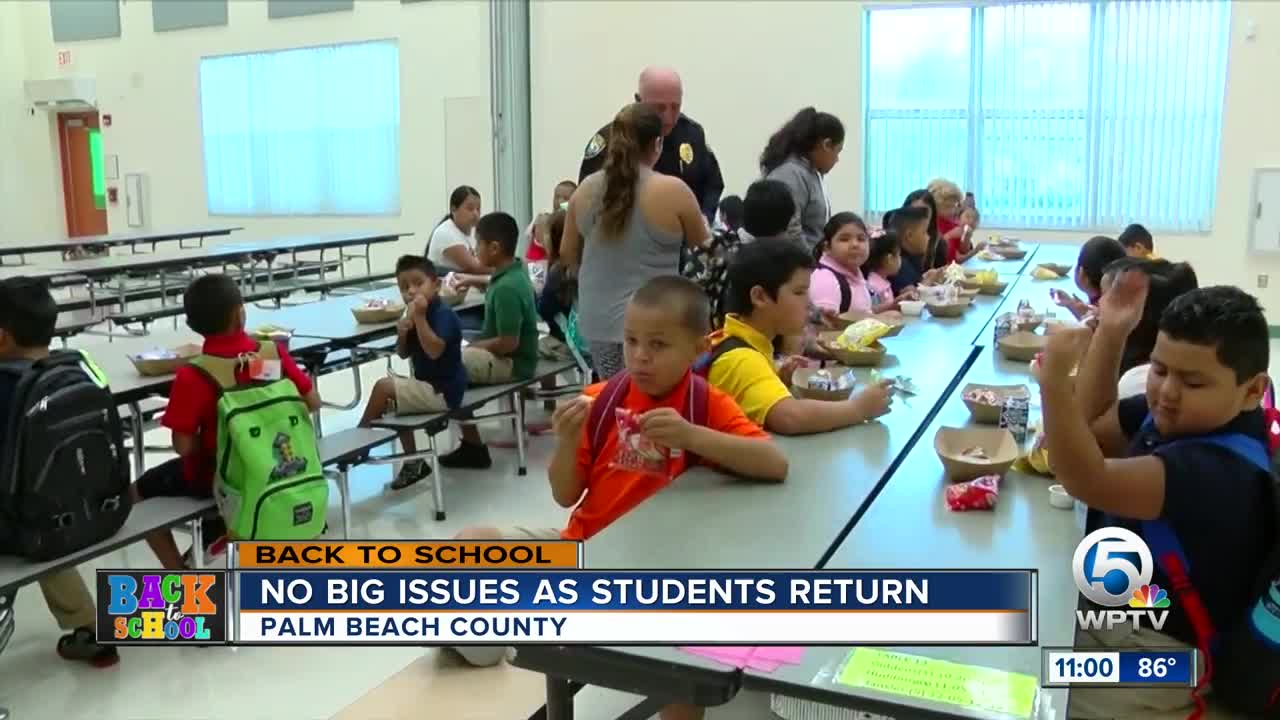 Students head back to school in Jupiter