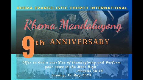 Mandaluyong 9th Anniversary | May 12, 2024 | Morning Service