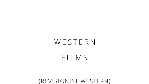 Western films