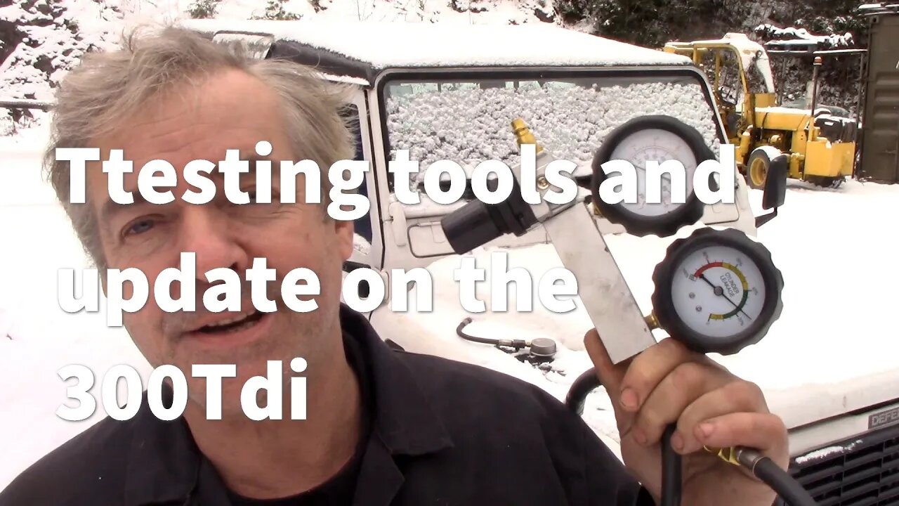 Spanish 110 300Tdi Initial compression test and testing tools