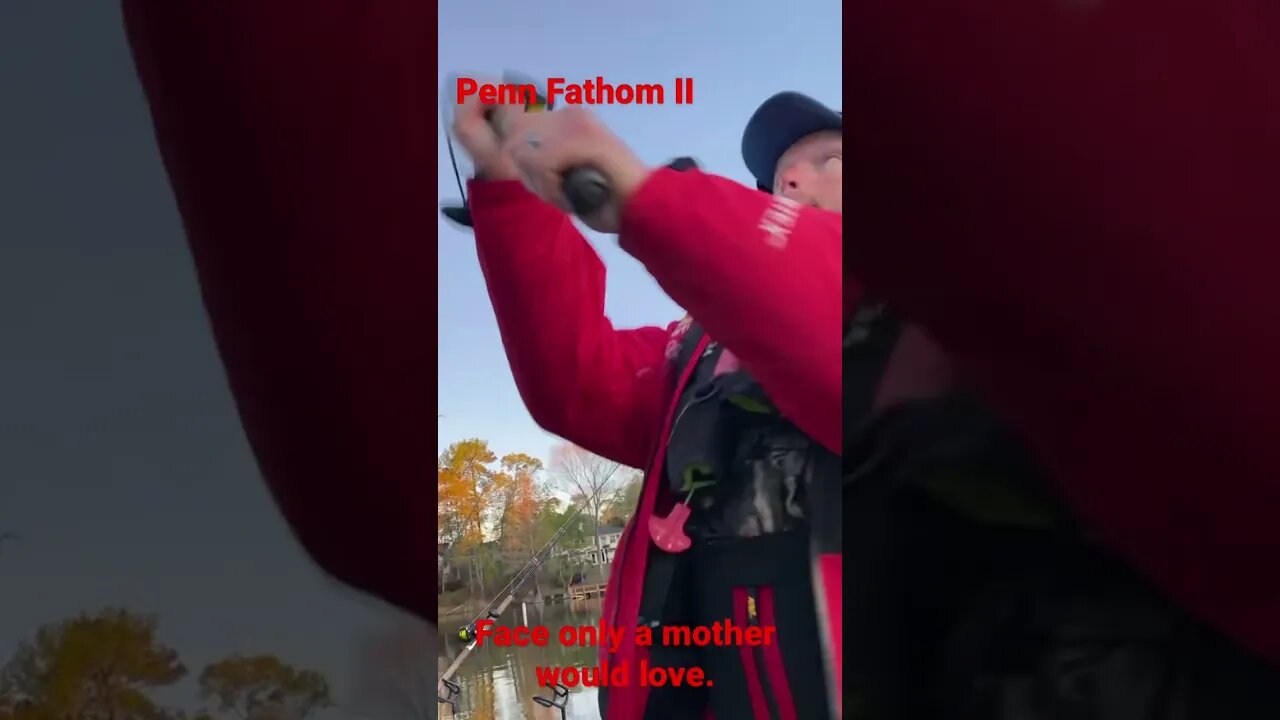 Throwing a Penn Fathom II. Face of  aspirations. #outdoors #fishing