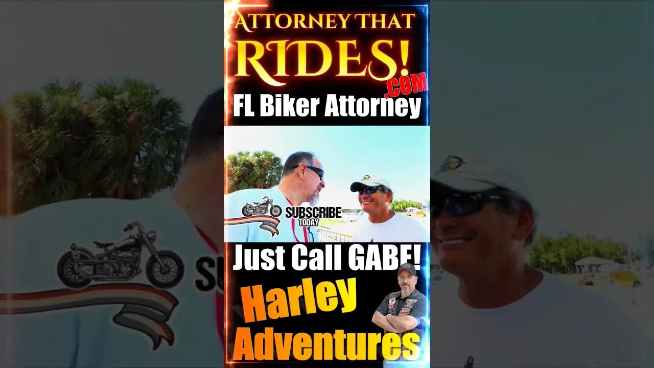 Attorney That Rides in Florida Keys! #getgabe #motorcycles