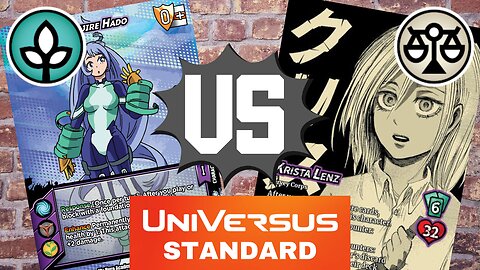 Nejire Hado 1 (Life) VS. Krista Lenz (Order) / Universus Attack on Titan Gameplay