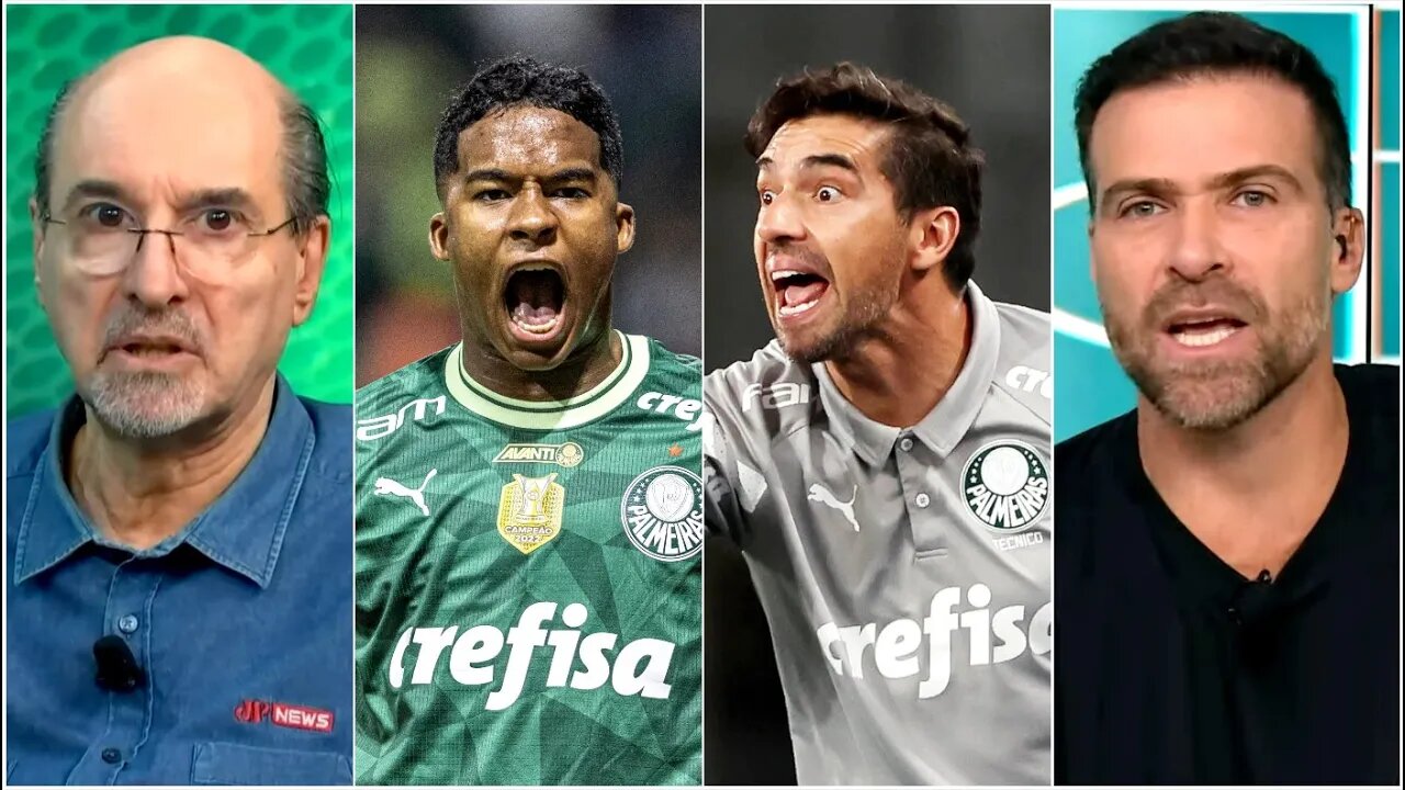 "É A 1ª VEZ que o Palmeiras FAZ ISSO, cara! EU TÔ ACHANDO que esse time vai..." ARRANCADA É DEBATIDA