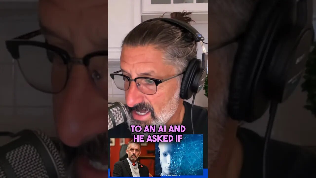 #JordanPeterson Talking To An AI🤖 #shorts