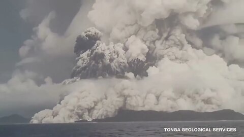 Volcano Eruptions for 15 straight minutes