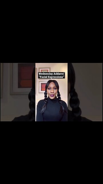 What’s Up with Wednesday Addams’ Facial Expressions? #shorts