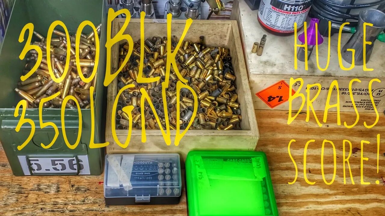 Range Report 7-17-21 Modified 309230 For 300Blk + Hornady 170gr SP For 350Legend + HUGE Brass score!
