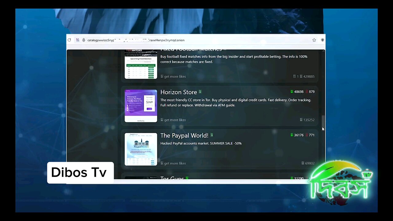 বিপদ ও রহস্যে ভরা ডার্ক ওয়েব, যেখানে মেলে নিষিদ্ধ সবকিছু | Dark Web | Dibos Tv