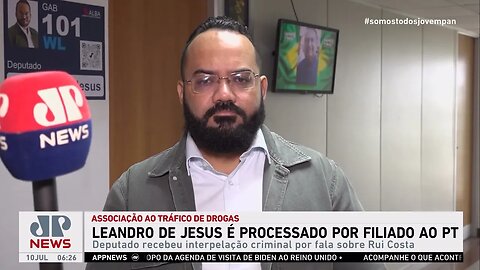 Leandro de Jesus é processado por filiado ao PT por associar sigla ao tráfico de drogas