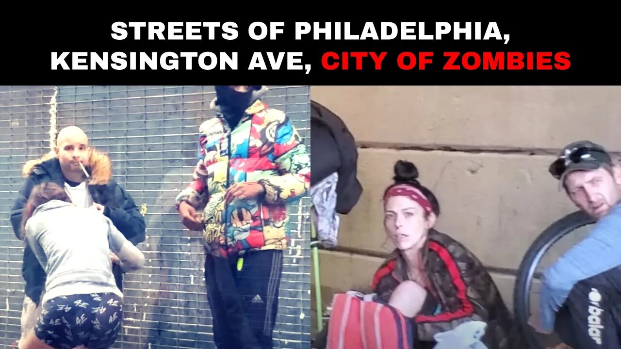 Streets of Philadelphia, Kensington Ave Documentary | City of Zombies | Homeless People in USA