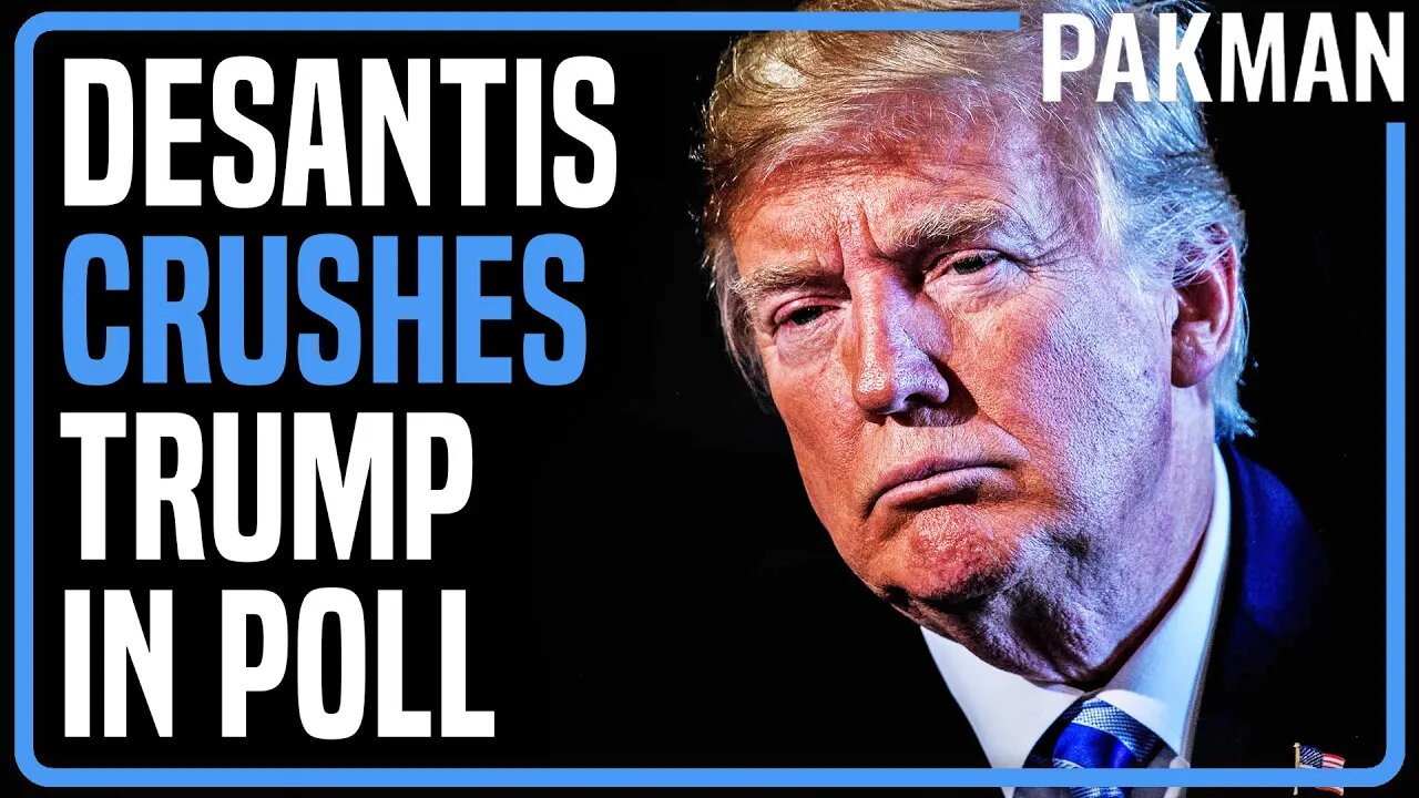 BRUTAL: Trump losing to DeSantis by 13 in new poll
