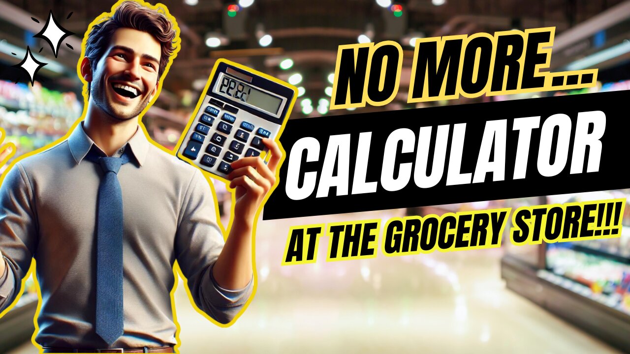 Learn How To Put The Calculator Down When Shopping