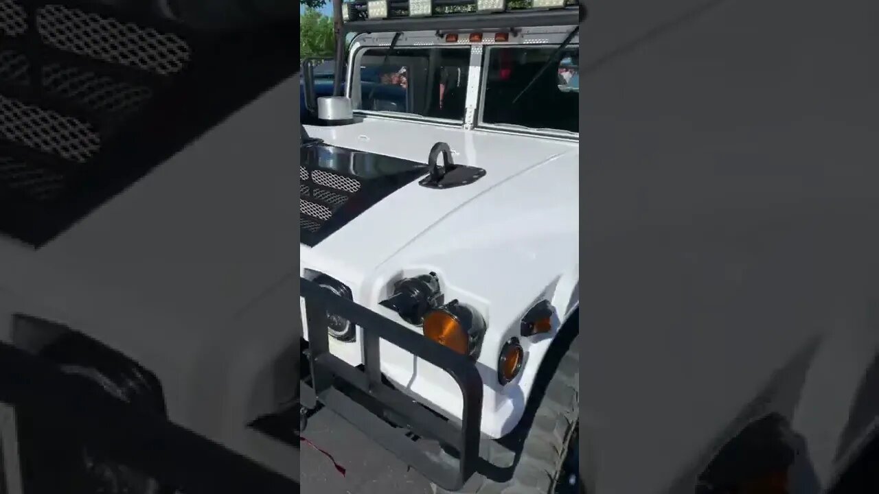 Another HMMWV at Cars & Coffee