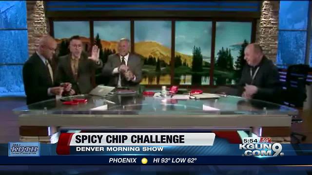 News Anchor's Attempt to Eat 'World's Hottest Chip" Goes Terribly wrong