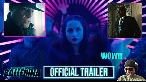 From The World Of John Wick: Ballerina Official Trailer Reaction!