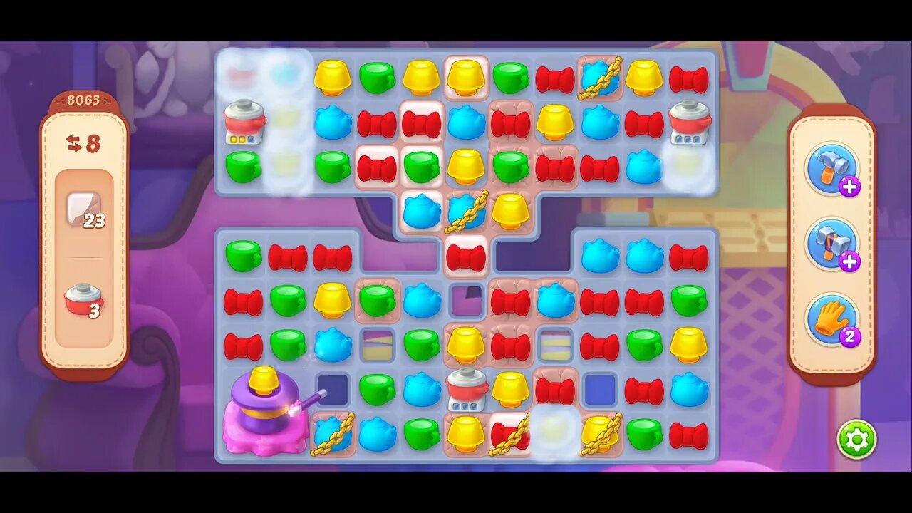 Playrix Homescapes Gameplay Walkthrough Level 8063