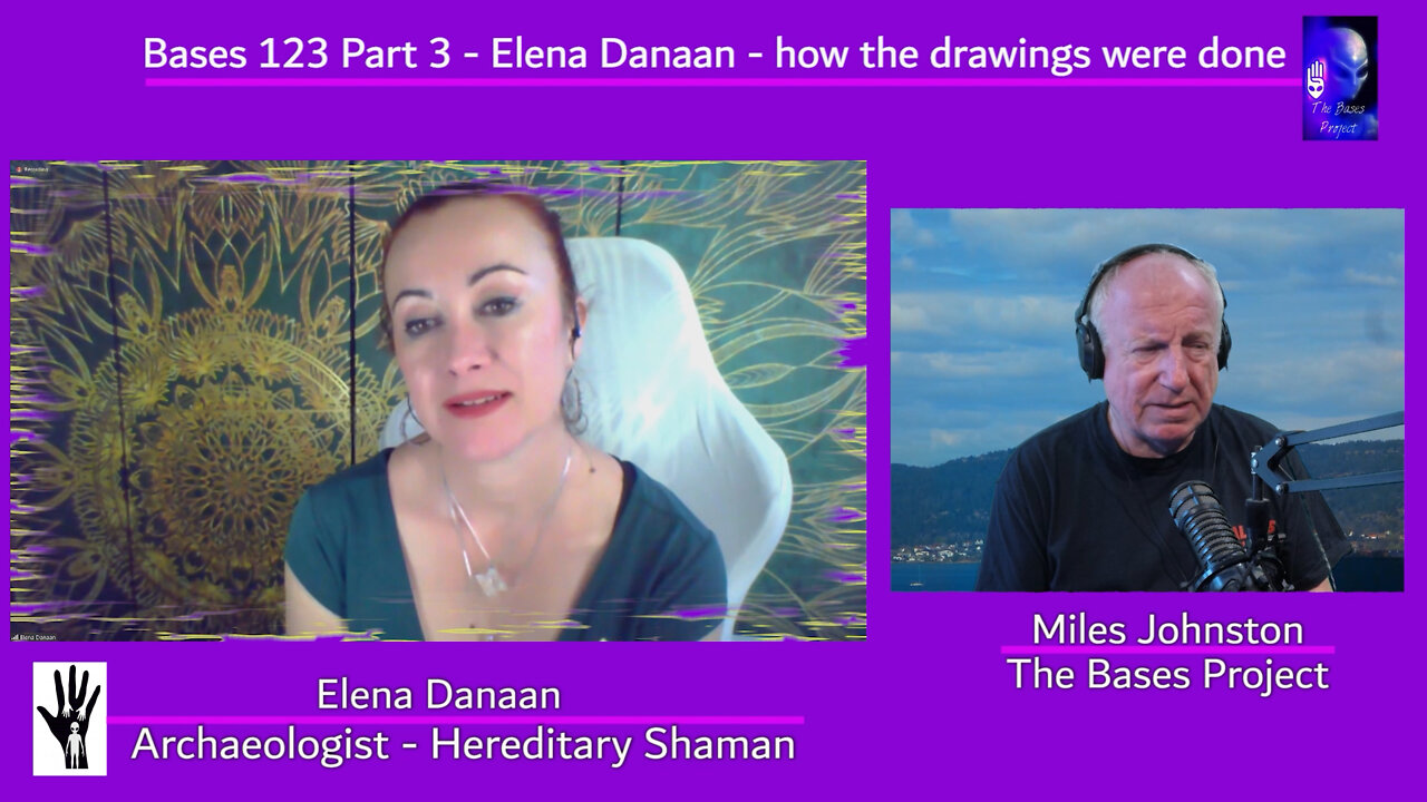 BASES123 Part 3 Elena Danaan How the drawings of 100 Alien Species were made