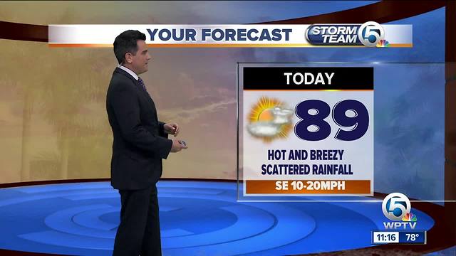 South Florida Monday afternoon forecast (6/25/18)