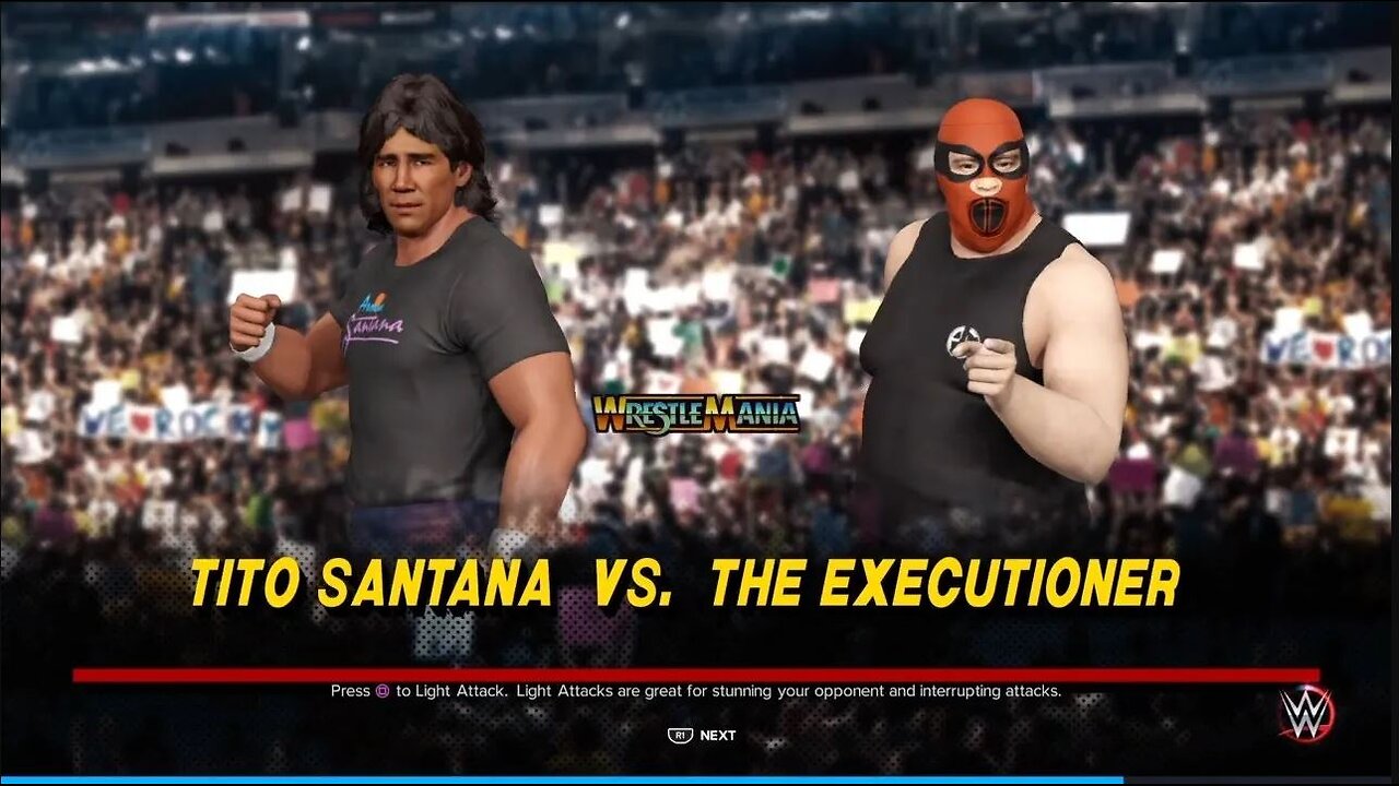 Wrestlemania 1 - Part 1 - Tito Santana vs The Executioner