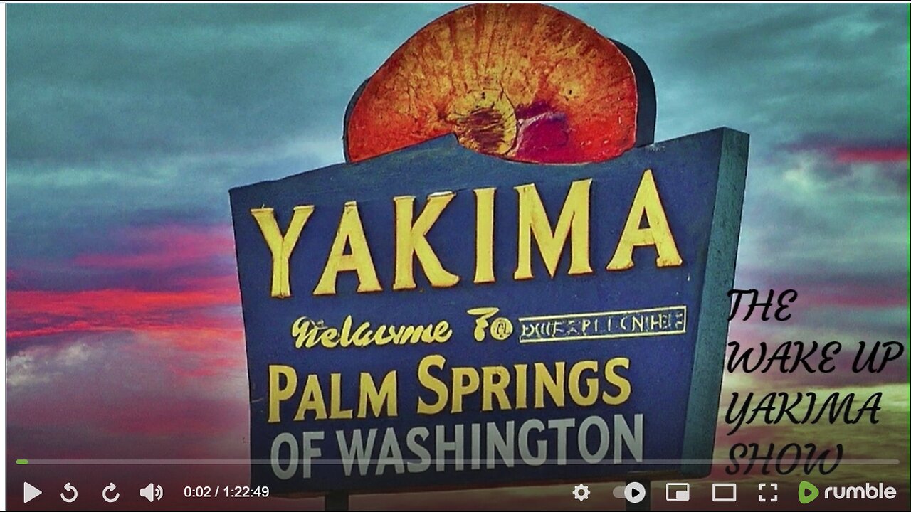 The Wake Up Yakima Show: Episode 1 Goverment responsibilities are not being met.