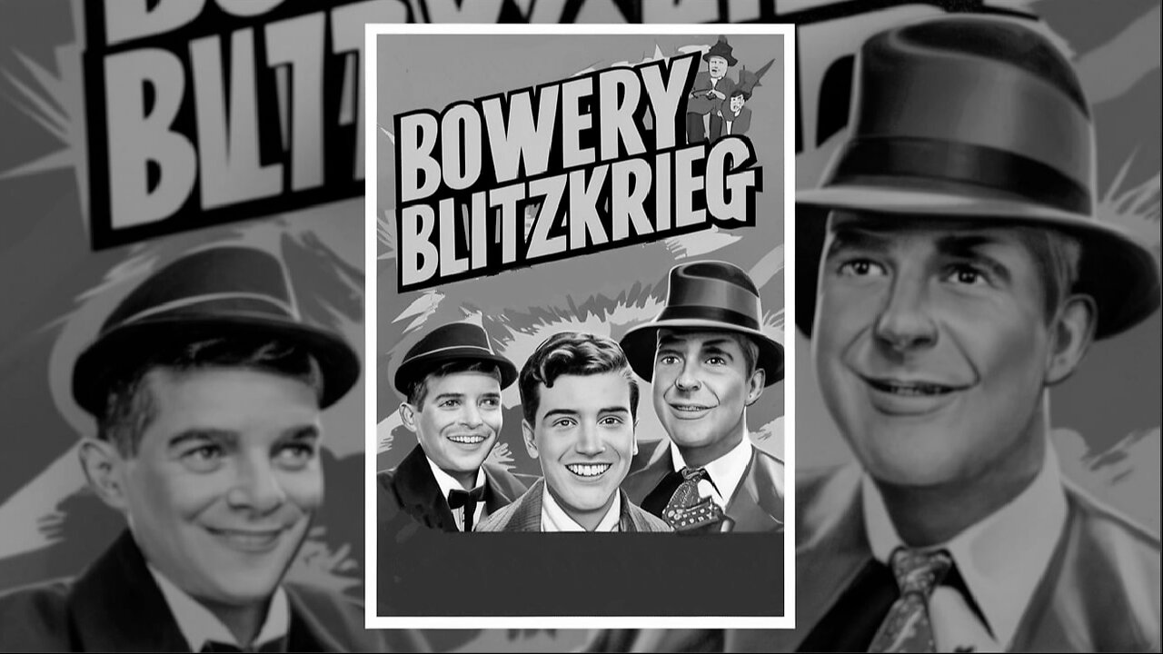 EAST SIDE KIDS, BOWERY BLITZKREIG (1941) Leo Gorcey, Bobby Jordan & Huntz Hall | Comedy | B&W