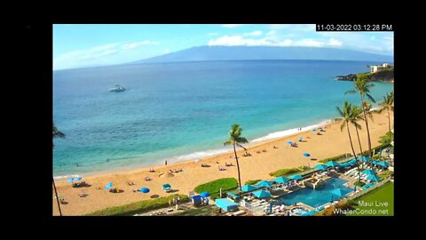 Let's think warm thoughts. Maui beach