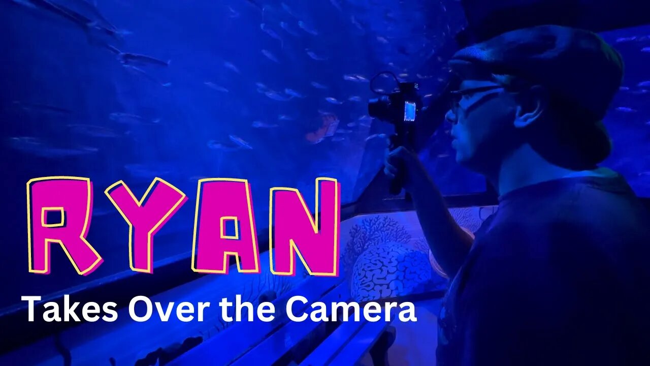 Ryan Takes Over the Camera LEGOLAND + Space Baby Pop Badge Found!