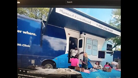 KAMALA HARRIS ABORTION BUS AT THE DNC-ENDURE THESE LAST DAYZ! 2 BA