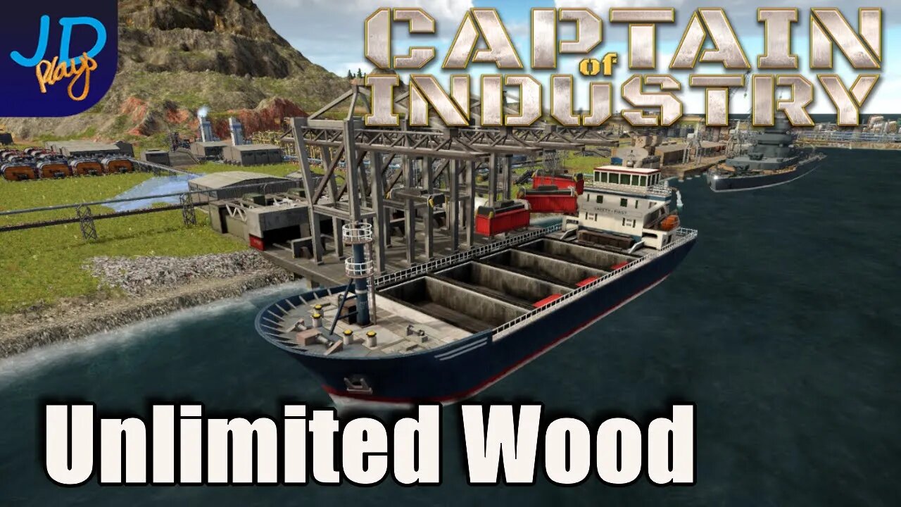 Playing with my Wood and Recycling 🚛 Ep23 🚜 Captain of Industry 👷 Lets Play, Walkthrough, Tutorial