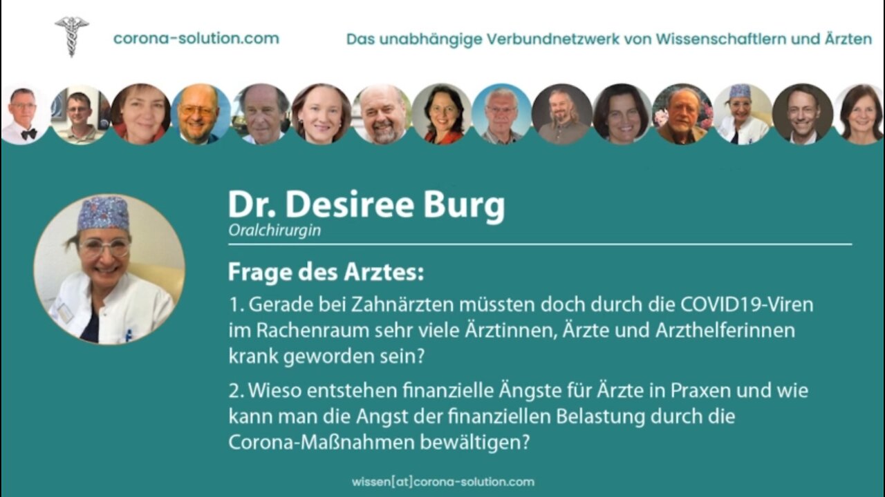 Interview Corona-Solution mit Dr. Dèsireè Burg