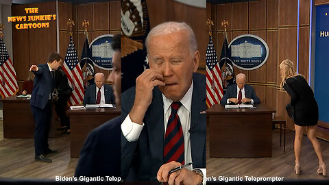 It's all theater in Biden-Harris administration: Biden takes no questions after his staged, theatrical & scripted hurricane "briefing," Kamala couldn't even be bothered to attend in person — she just zoomed it.