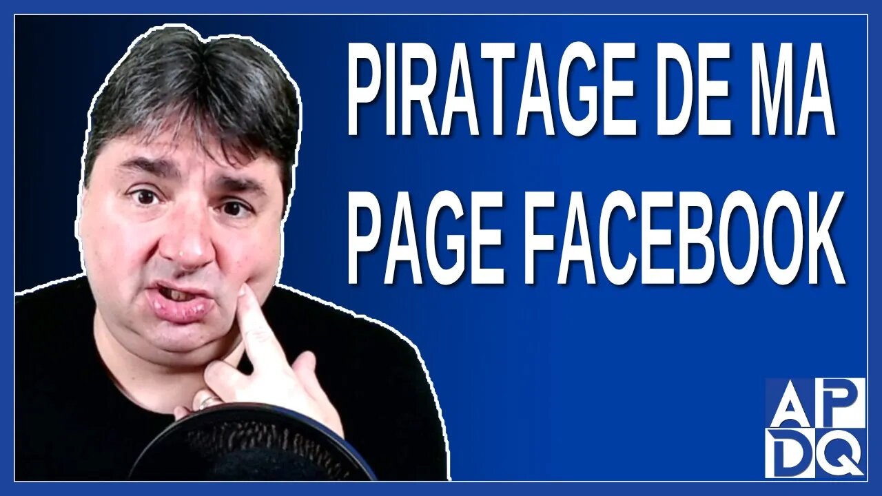 Piratage de ma page Facebook