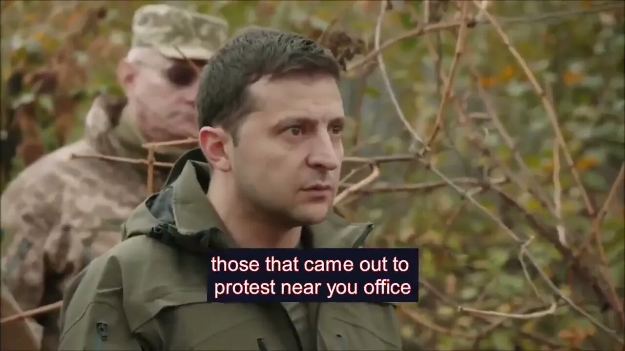 Zelensky not doing enough against Fascist battalions who were shelling Donbass