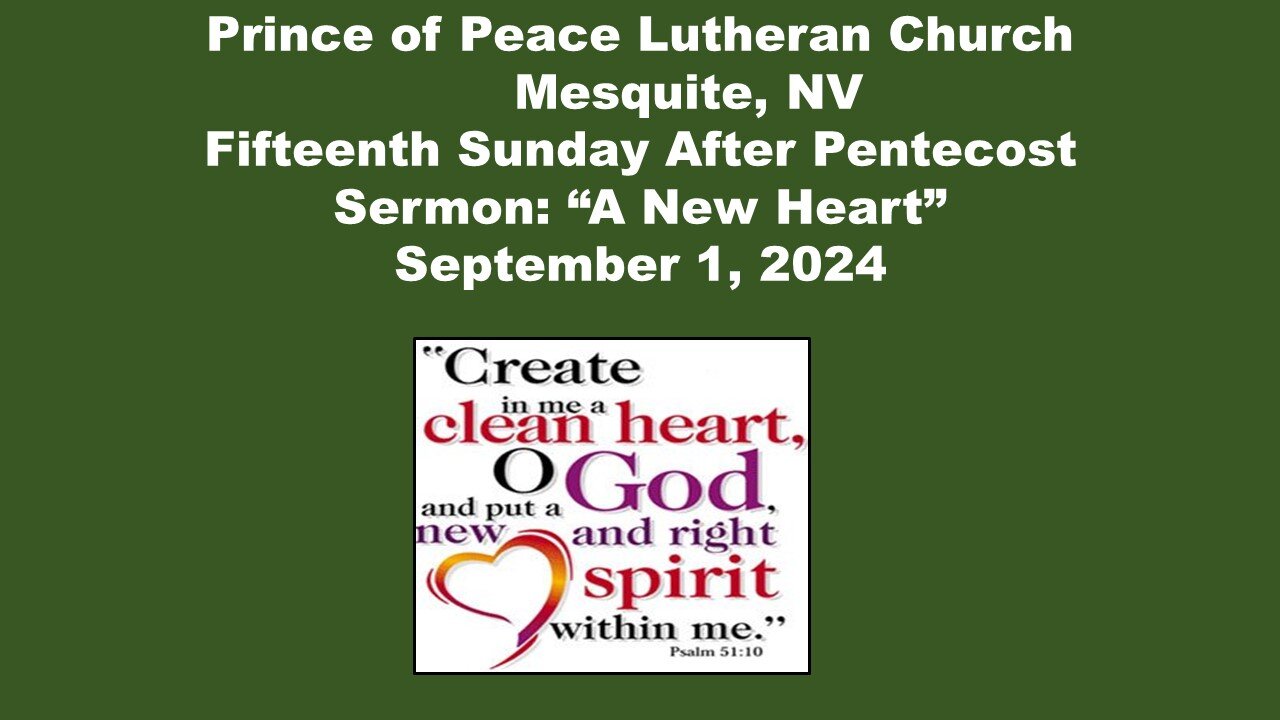 PART1: Divine Service for the Fifteenth Sunday After Pentecost