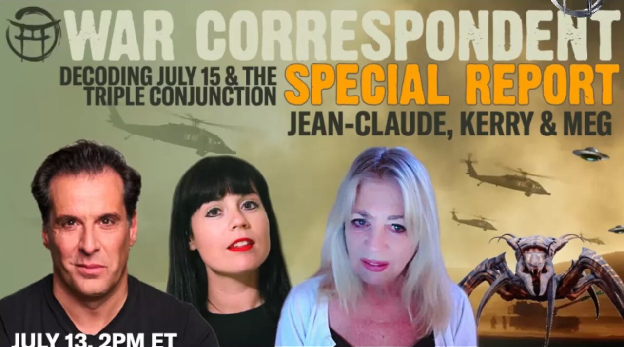 Kerry Cassidy joins Jean-Claude and Meg Moonbeam! - July 15th Special Report!