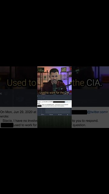 Twitter had ex-CIA #shorts