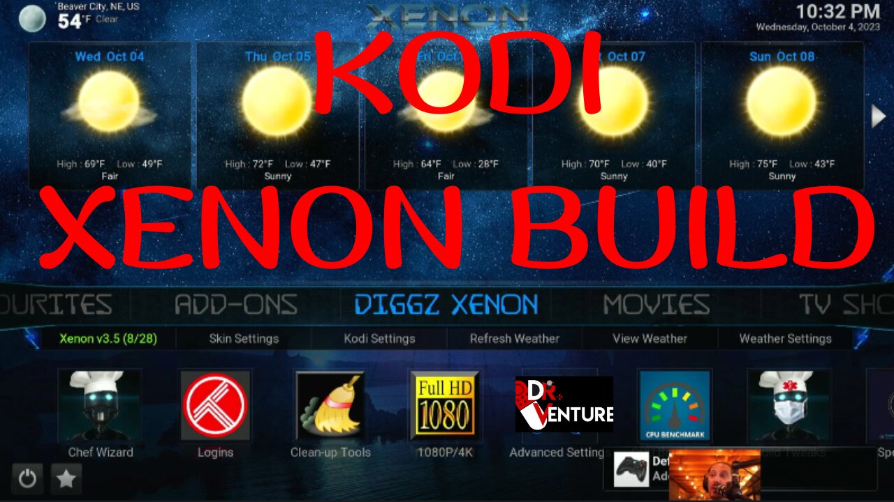 Kodi Builds - Xenon - Diggz Repo