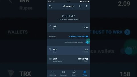 How to buy Zhaka token from Wazirx