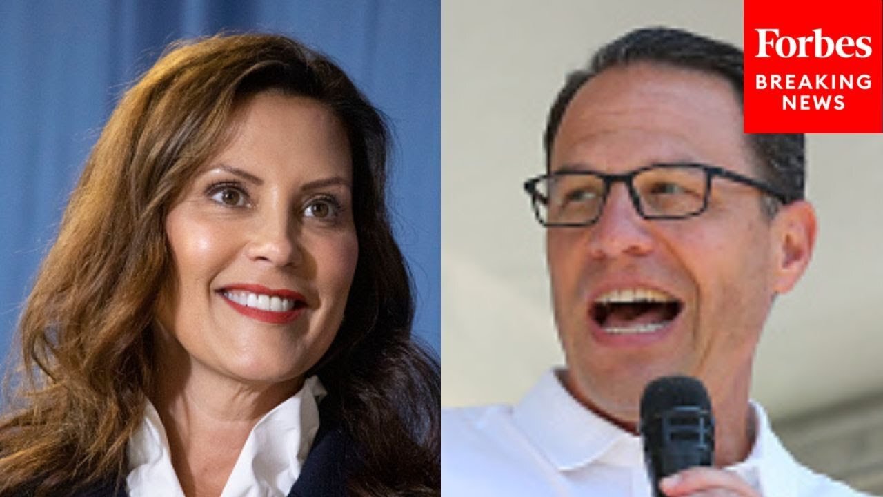 JUST IN: Gretchen Whitmer & Top VP Contender Josh Shapiro Headline Kamala Harris Campaign Event