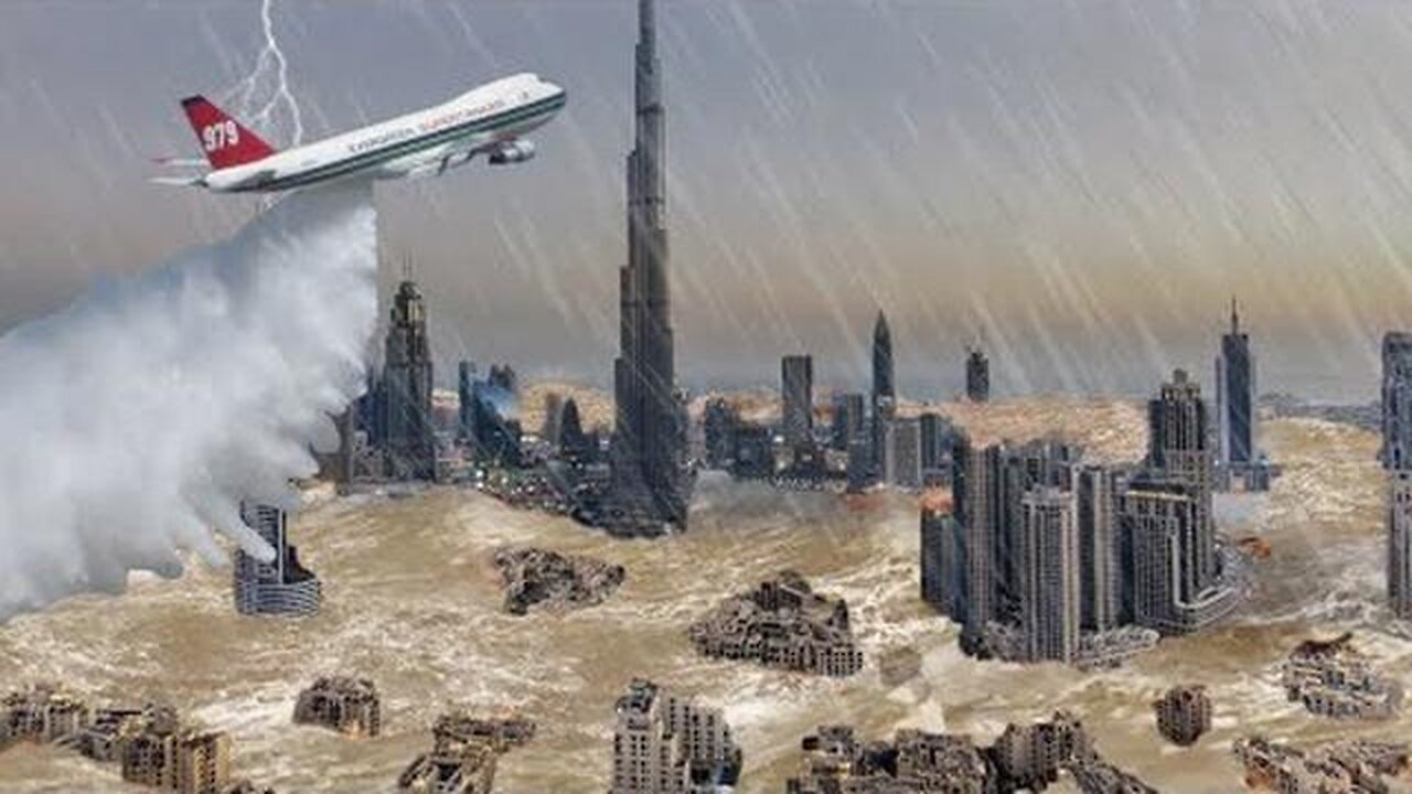 2 YEARS WORTH OF RAIN IN 1 DAY! THIS IS WHAT HAPPENS WHEN THE 6OVERNMENT C0NTR0LS THE W3ATHER!